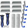 Puupaa Kit parti di ricambio per ECOVACS per DEEBOT X12 OmniCyclone X12 Pro T90, spazzole laterali principali filtri HEPA strumento di pulizia
