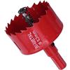 ACHANFLY Sega a campana bimetallica 53 mm fresa campana M42 HSS universale per ferro, alluminio, legno, muro a secco, tubo, plastica, pannello in fibra di legno