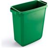 DURABLE Bidone rettangolare DURABIN® 60L , Verde, 1800496020
