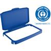 DURABLE Coperchio incernierato rettangolare per DURABIN® 60L , Blu, 1800500040