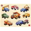 Dino Bikes Tatra - puzzle in legno 8 pezzi