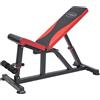 ROSFIX Panca pesi regolabile Set panca pesi Hms con pesi pieghevole regolabile multifunzione L8015