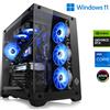 CSL-Computer PC da gioco, Intel Core i7-14700F, 2100 MHz, GeForce RTX 4060, 16 GB di RAM DDR5, 1000 GB di SSD M.2, Windows 11 Home, USB 3.2 |M11150H