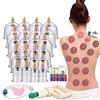Hair Care ALIQI Set di 24 coppette sottovuoto, professionale cinese, terapia di coppettazione tradizionale cinese