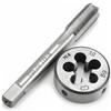 QWORK® Maschio, rubinetteria a vite M14x1.0mm, set di maschi e filiere tonde