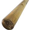 SUNWOOD Palo tondo in legno per recinzione da 250 cmx Ø 10 cm, in pino impregnato in Classe IV, per staccionate