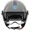 MOMO DESIGN Casco moto scooter jet FGTR CLASSIC Flip E2206 Blu / fucsia MOMO DESIGN