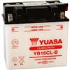 YUASA YAMAHA MJ S/T/TW (Jet Ski) 500 BATTERIA YB16CL-B 12V/19AH YUASA