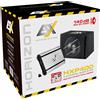 ESX EvoTuning Kit Subwoofer ESX 800W Cassa Reflex 30 Cm + Amplificatore 4 Canali+ Kit Cavi NEW