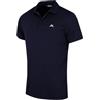 J. Lindeberg J.Lindeberg Polo Tecnica Golf Uomo Manica Corta - Nero - XXL