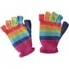 Alpacaandmore, guanti colorati per bambine, senza dita, 3-8 anni