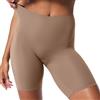 SPANX Pantaloncini aderenti a metà coscia lisci - Taglia unica - Controllo della pancia - Anti-sfregamento - Shapewear leggero - Tassello in cotone, Nudo 2.0, Taglia unica Più
