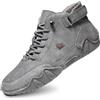 Générique Urbano Deck Scarpe Uomo Ete Ultra Confortevole Antiscivolo Scarpe Alta Moda Stivaletti Alti Coppia In Pelle Morbida Antiscivolo Traspirante Per Passeggiate Escursioni Viaggi, grigio, 42 EU