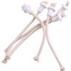 Spacnana Stoppino Lampada 7 Pezzi Supporti in Ceramica Stoppino Torcia Bottiglia di Vino Stoppini Olio Lampada Candela Stoppino Stoppino in Fibra di Vetro Cherosene per Lampade a Olio Vuote e Accessori