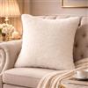 B O S A L O N I Federa Cuscino 45x45 cm BOSALONI HOME Maison Collection, Copricuscino Decorativo Elegante con Zip Nascosta, Fodera Moderna per Divano, Letto e Salotto (Grigio)