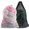 VPB 2PCS Sacchetti Lavatrice Biancherias Sacche,Riutilizzabile Sacchetti Lavatrice Biancheria,Sacco Biancheria Sporca Con Couliss per Lavatrice in Rete Borse di Lavaggio Bianca Grandi Sacco (70x90cm)