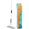 BAKAJI Sistema Lavapavimenti Spray Mop Scopa Puulizia Pavimenti con Panno in Microfibra + Spruzzo Acqua Serbatoio da 400ml Testa Girevole a 180° Perfetto per Ogni Superficie