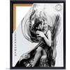 rahmengalerie24 Cornice portafoto vuota per tela su telaio, formato 100 x 150 cm, colore nero