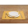VANITA' DI RASO Set 2 tovagliette americane coppia tovagliette 35 X 50 CM in misto lino morbido resistente elegante made in italy OCRA