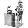 BRUBAKER Vite Uomo Hobbyist - Cacciavite a Mano in Ferro con Figura in Metallo - Idea Regalo in Metallo per Hobbisti e Artigiani