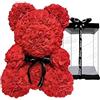 VIGOEXPRESS Orso di rose, orsacchiotto, Lovebear con 500 rose artificiali - L'eterno simbolo dell'amore | LOVEBEAR