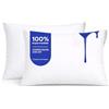 Twinzen Copricuscino Impermeabile 50x80 cm Oeko-Tex con Cerniera
