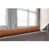 Casaviva® Paraspifferi Isolante da Arredo Antimacchia 2023-2024 Porte e Finestre in Fibra Effetto Lana Superior Elegante e Moderno (Ruggine90)