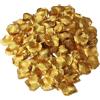 Qikaara 1000 pezzi di petali di rosa artificiali dorati, petali di rosa decorativi, petali di rosa romantici, regalo di bellissimi petali di rosa per matrimonio, San Valentino, decorazione per feste di