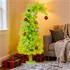 Nexstron Albero di Natale artificiale da 90cm, albero di Natale artificiale illuminato, alimentato a batteria, Christmas Tree con luci LED bianche calde, decorazioni natalizie per interni e vacanze