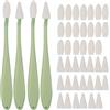 Haojiaho Set di 4 Sfumino per Disegno, Blending Stump, Spugnette Cancellabili, 2 Tipi di Testine, 40 Salviette di Ricambio, Tortillons per Evidenziare, Ombreggiare, Dettagliare e Correggere i Disegni