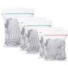 Flintronic Borse per Bucato con Zip e Rete, 5pz(Palette Nordica)
