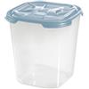 Tontarelli Frigo Box Quadro Nuvola 4,75 LT Quadrata Blu/Trasparente 19,5x19,5x21,5 cm Minimalista Contenitore Alimentare