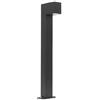 Qazqa baleno - Palo da giardino Industriale - 1 luce - L 14 cm - Nero - Rustico,Moderno,Industriale - Illuminazione esterna