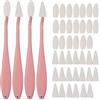 Haojiaho Set di 4 Sfumino per Disegno, Blending Stump, Spugnette Cancellabili, 2 Tipi di Testine, 40 Salviette di Ricambio, Tortillons per Evidenziare, Ombreggiare, Dettagliare e Correggere i Disegni