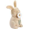 Little Dutch Forest Friends 125971 - Luce notturna a forma di coniglio, coniglio, colore: beige