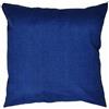 LI.G. 2 CUSCINI - LI.GI. ZA425 CUSCINI/O DECORATIVI PER DIVANO SALOTTO ARREDO CASA COLORATI VARI COLORI CM 40X40 (Blu scuro) PRODOTTO ITALIANO MISTO PANAMA