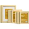 Nacnic Noce dimensione del frame Lightwood (10 SET - | 20x25cm | x2 - | 13x18cm | x4 - | 10x15cm | x4). Telaio Lightwood per le foto, manifesti, diplomi, ..