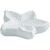 ohihuw Portasapone a conchiglia, vassoio per gioielli con stella marina, porta sapone in ceramica per bagno, vasca, lavello della cucina e spazi di vanità (stella marina)