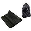 Imbalshopper Sacchi Neri Spazzatura Grandi e Resistenti cm 90x120 (120 litri) - Scatola da 40 pezzi - In plastica di polietilene