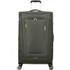 American Tourister carrello Wanderlite Spinner Exp. TSA Dark Khaki verde bosco