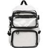JIABAOZ Ita Bag Pin Display Zaino Con Inserti Per Spille, Kawaii Ita Zaino Per Anime Cosplay (Borsa Vuota) Borsa A Tracolla/zaino 2 in 1 (Bianco)