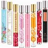 KIYTARBOO Set regalo profumo donna premium, 8*35 ml set profumi da donna, Mini Profumo Formato da Viaggio, fragranze floreali e fruttate dolci,regalo perfetto per la fidanzata, Natale, compleanno, San Valentino