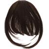 TOVINANNA Clip in Bangs Frangia Finta Per Capelli Donna 9.84X5.91 Pollici Estensione Con Clip Sicura Ideale Per Matrimoni Feste E Occasioni Speciali