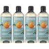 sarcia.eu ITINERA Shampoo per il rinnovamento dei capelli all'arancia amara di Sicilia, 95% di ingredienti naturali, 370 ml 4 pezzi
