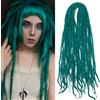 Shinon Dreadlocks Extension,22 Zoll Double Ended Dreadlocks Extensions,Dreads Zum Einflechten,15 Stränge BD Handmade Wool Hip-Hop Reggae Braid In Dreads Dreadlock Extensions For Women