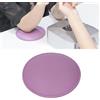 Dioche Nail Tech - Cuscino per gomito in memory foam, con pelle PU, comodo supporto per le, per manicure, chioce premuroso per nail art o amici (viola)