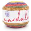 Lion Brand Yarn Mandala Filato multicolore per realizzare lavori a maglia, all'uncinetto e creazioni artigianali, Moomba, 1 gomitolo