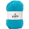 KORBOND Acrilico Korbond Turquoise Double Knitted 100 g (Disponibile in 27 Colori) - Filato Leggero, ipoallergenico e Resistente - Ideale per Maglioni, Coperte, mobili, Tessuti, Maglieria e Uncinetto
