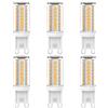Noa Home Deco G9 LED Lampadina 3W, 2700K Bianco Caldo, 360° Angolo Luce, CRI85+, senza Sfarfallio G9 Bi-Pin LED Bulbo, Risparmio Energia Alogena Ricambio per Lampadario, Plafoniera, Applique, Luce Tavolo