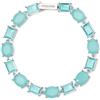 Mabina Gioielli - Bracciale Donna - Bracciale con fusion stone glass azzurro - 533898-17